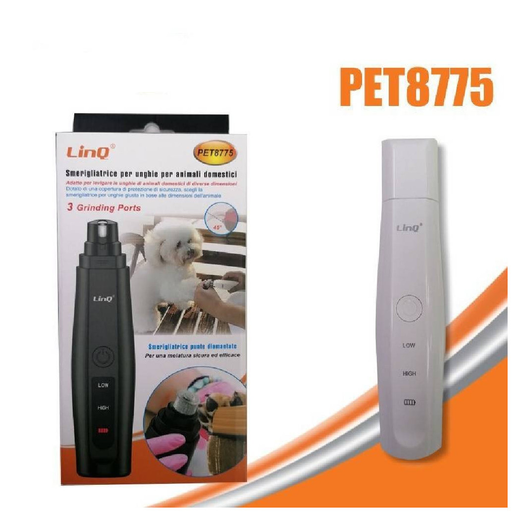 foto del prodotto trade shop fresa taglia lima smerigliatrice unghie animali cani gatto artigli elettrico pet8775 