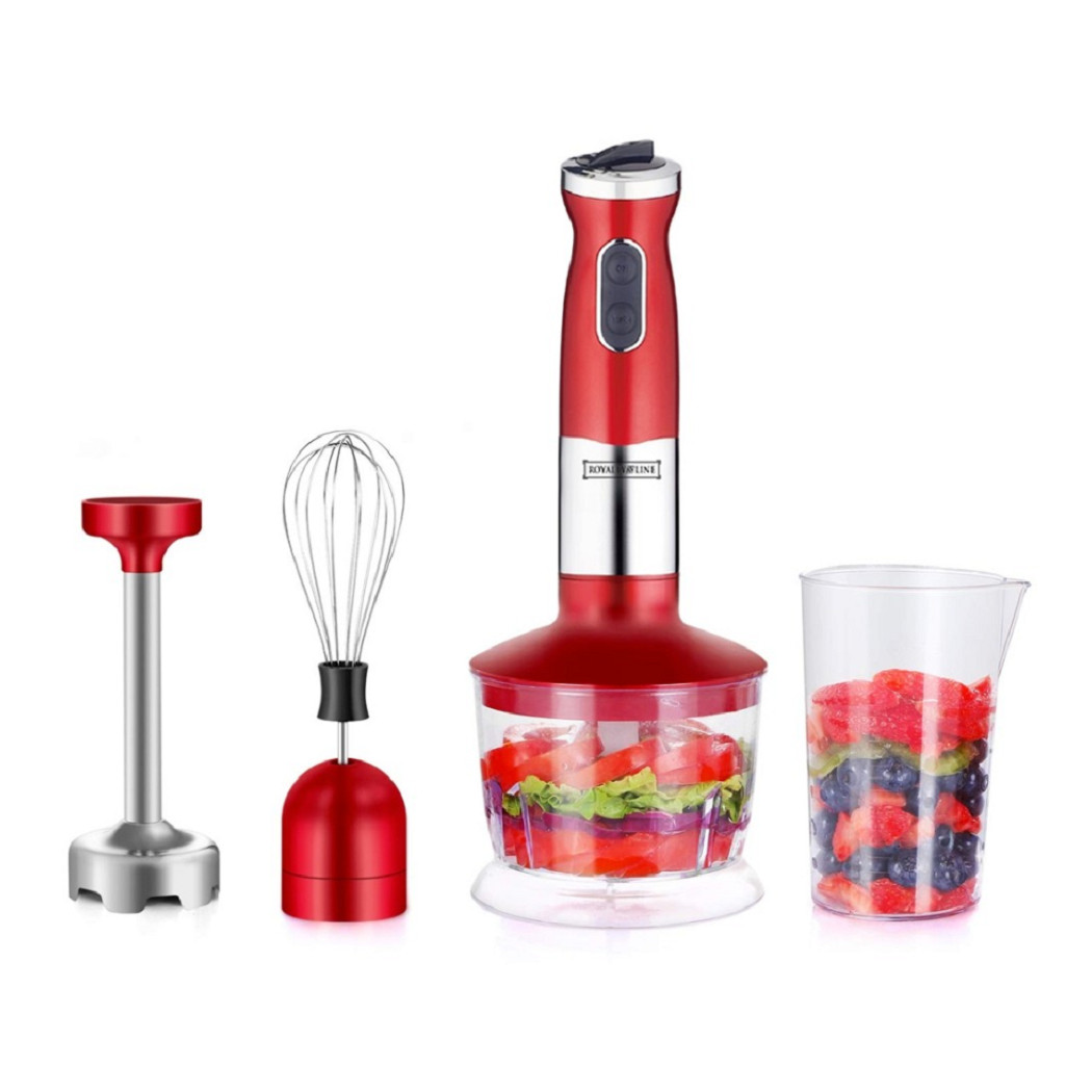 foto del prodotto trade shop frullatore ad immersione minipimer tritatutto elettrico da cucina professionale 