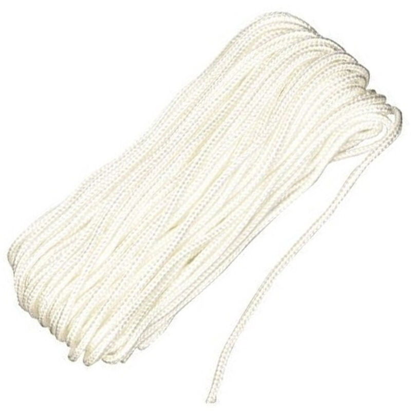 foto del prodotto trade shop fune nylon multiuso intrecciata nautica diametro 4 mm 30 mt self service corda cavo intrecciata 