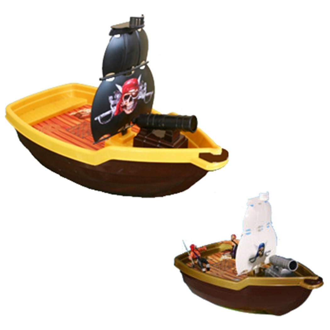 foto del prodotto trade shop galeone pirati nave barca acqua canone gioco giocattolo spiaggia mare 