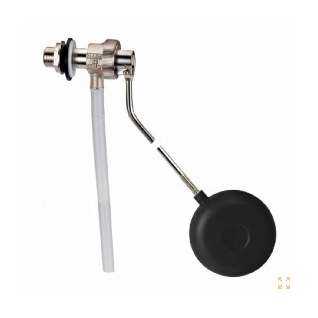 foto del prodotto trade shop galleggiante cassetta wc 3 8 rubinetto per scarico universale ottone con sfera 