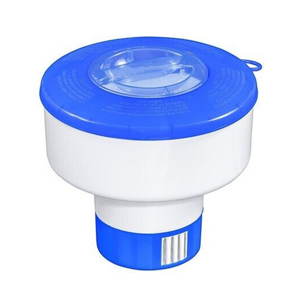 foto del prodotto trade shop galleggiante chimico pieghevole dispenser regolabile cloro per piscine 58656 