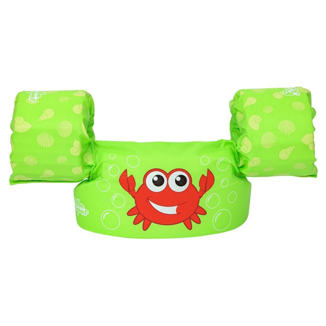 foto del prodotto trade shop gilet salvagente per bambini design granchio giubbotto galleggiante con braccioli 90137 