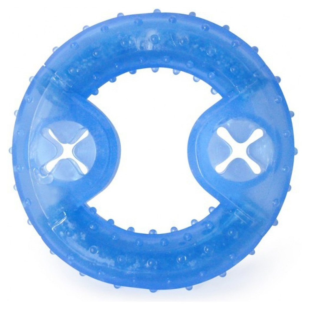 foto del prodotto trade shop gioco per cani giocattolo per cane a forma di anello freezerino rinfrescante 