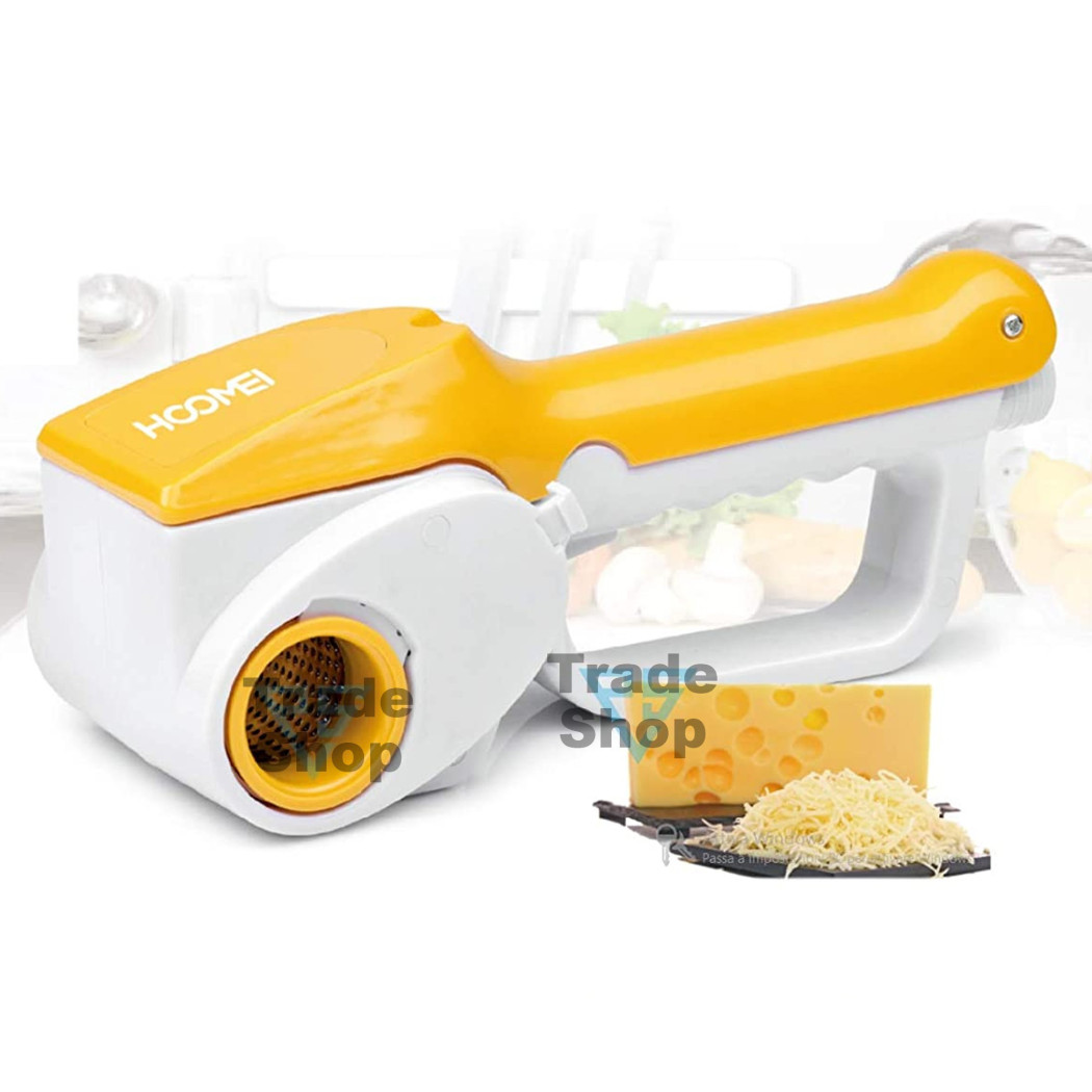 foto del prodotto trade shop grattugia elettrica cordless ricaricabile doppio rullo 12w kit ricarica batteria 