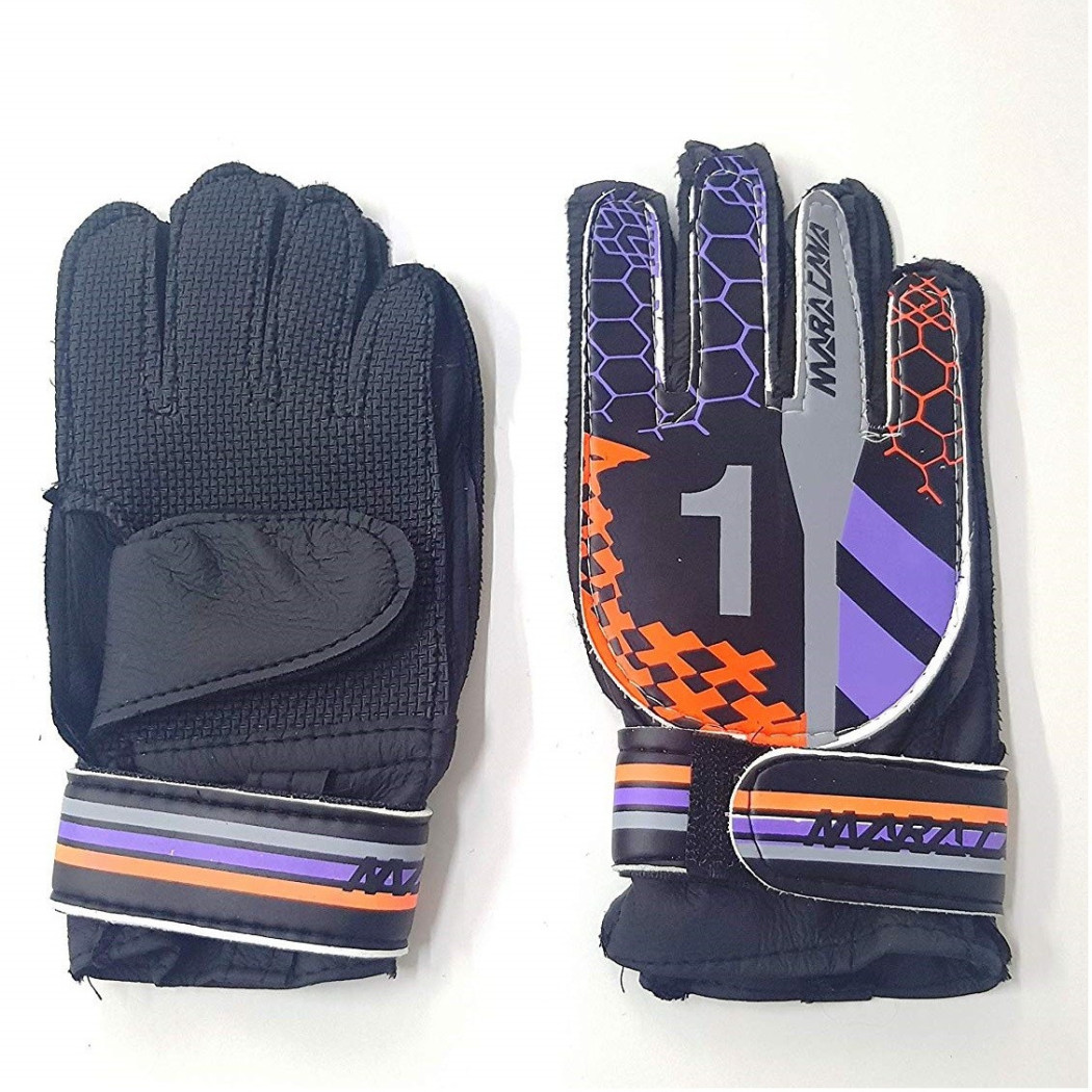 foto del prodotto trade shop guanti calcio portiere taglia bambino pu poliuretano antiscivolo elastico 