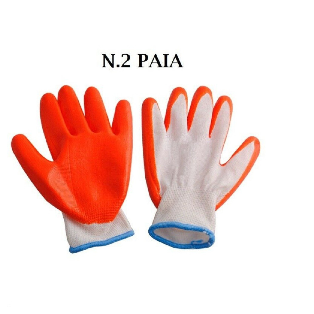 foto del prodotto trade shop guanti da lavoro spalmati in nitrile anticalore antitaglio antinfortunistica xl 