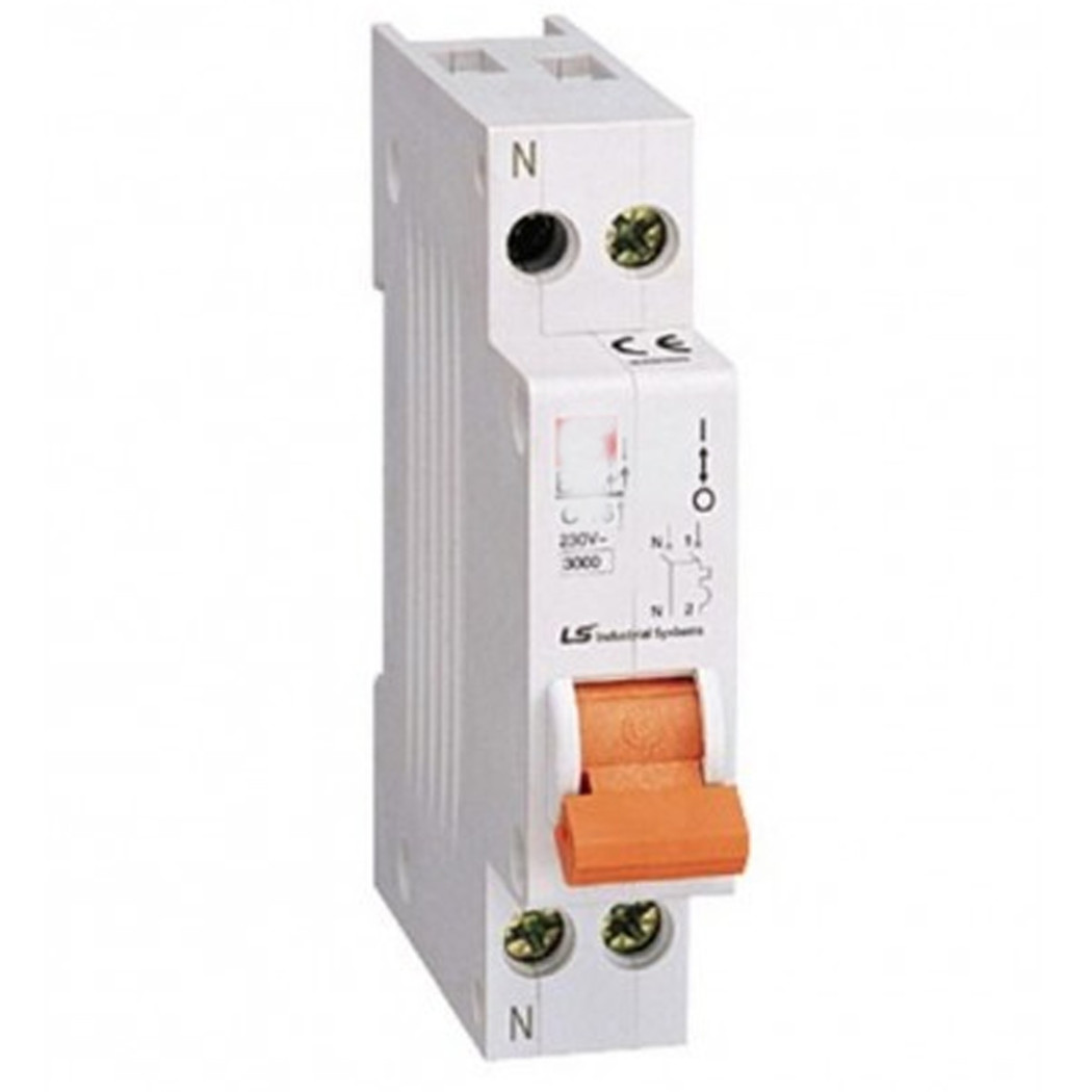 foto del prodotto trade shop interruttore automatico magnetotermico 1 modulo din 10a 1p n per quadro elettric 