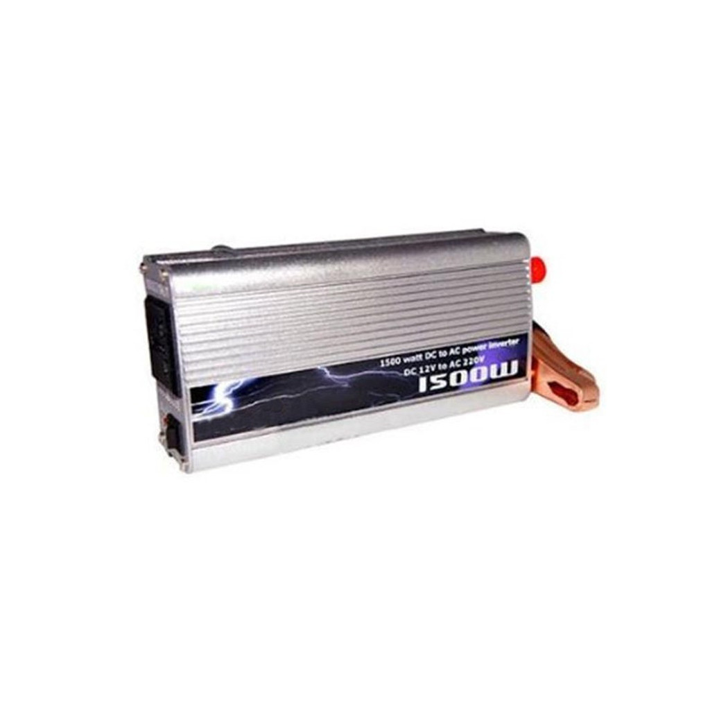 foto del prodotto trade shop inverter 1500w watt 12v 220v trasformatore auto campeggi barca camper presa u 