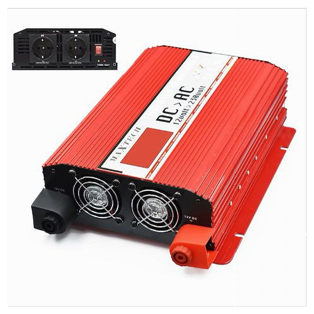foto del prodotto trade shop inverter 5000 watt di potenza da 12v a 230v convertitore camper auto hb5000 12v 