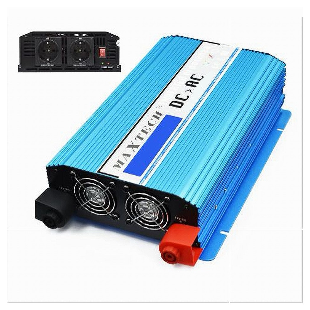 foto del prodotto trade shop inverter di potenza 5000 watt onda sinusoidale da 24 v a 230 v auto hn5000 24v 