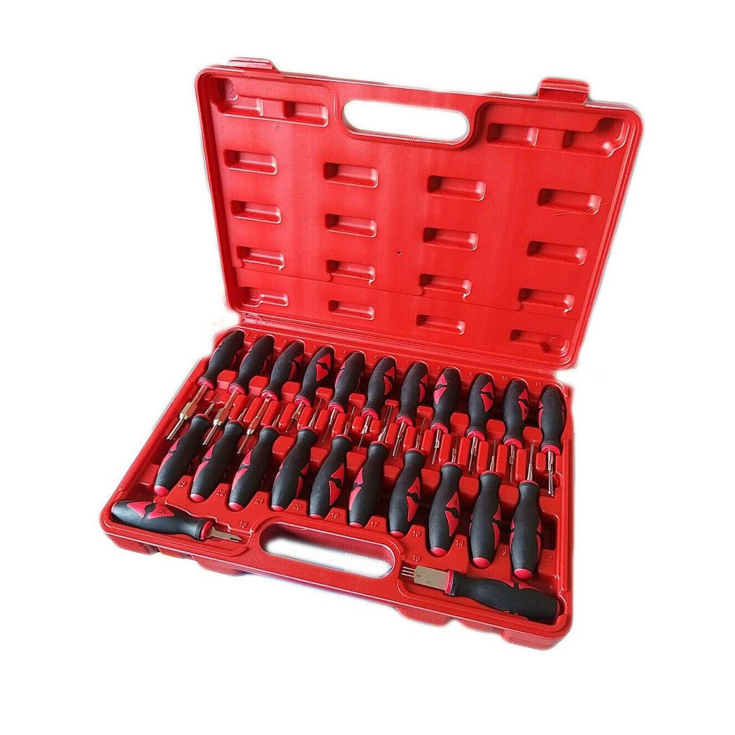 foto del prodotto trade shop kit 23 pz strumenti di rimozione terminale connettori cablaggi elettrici auto 