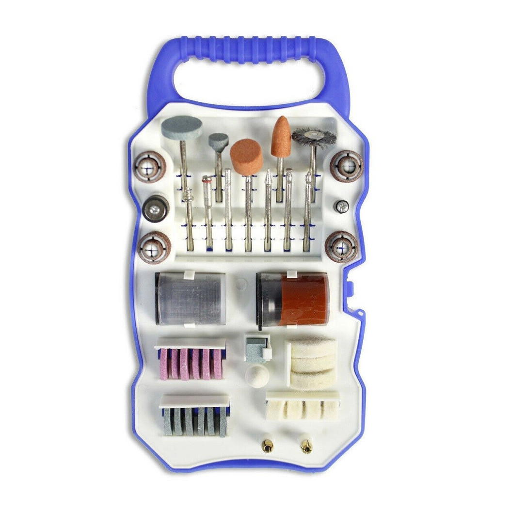 immagine 0 del prodotto trade shop kit 82 accessori mini trapano dremel punte inserti per lucidare levigare 