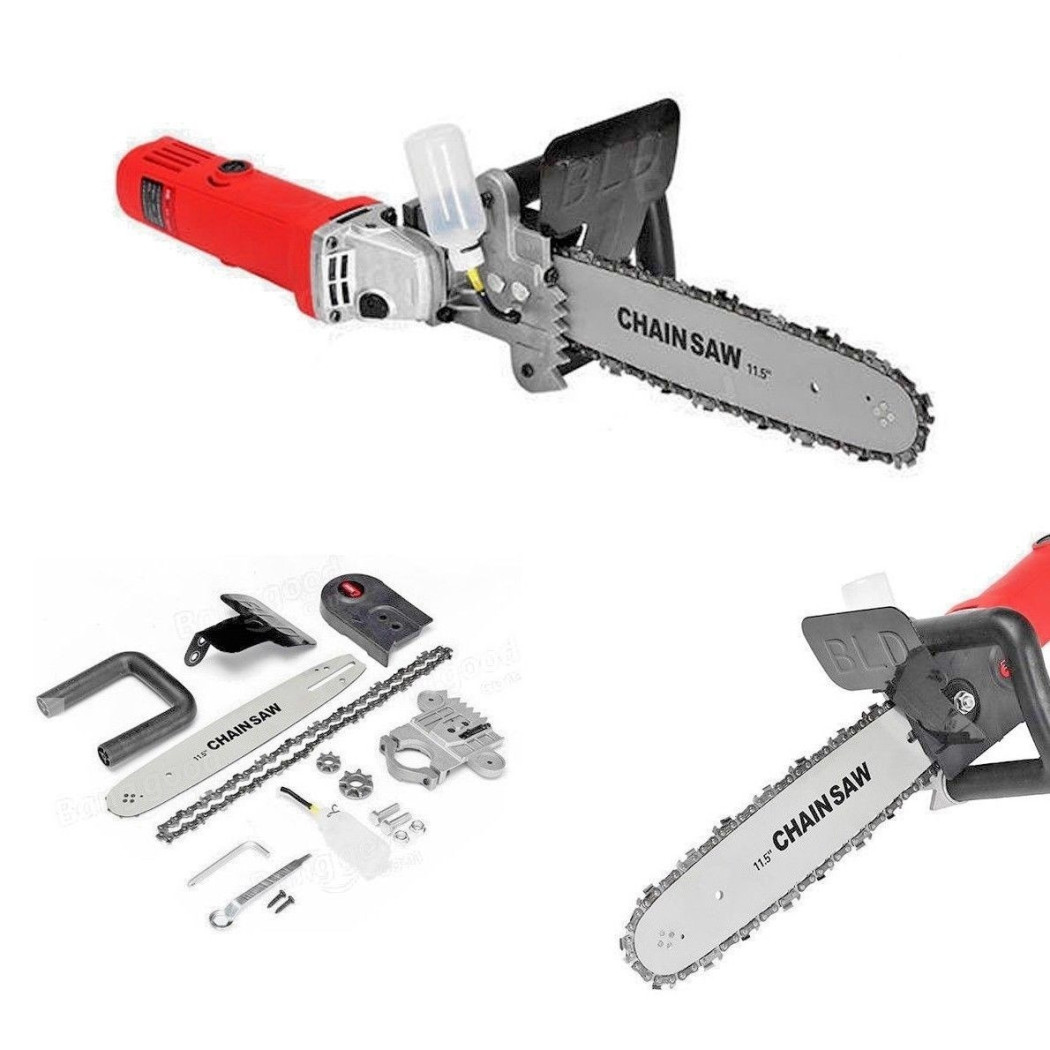 foto del prodotto trade shop kit adattatore smerigliatrice flex angolare elettrosega motosega barra 11.5 quot 