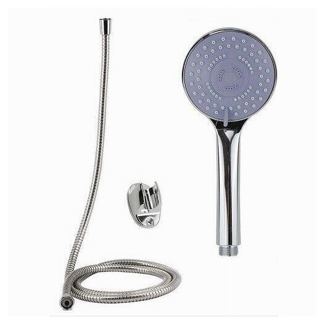 foto del prodotto trade shop kit bagno doccetta doccino soffione doccia multigetto laccio 1,8 mt staffa 69055 
