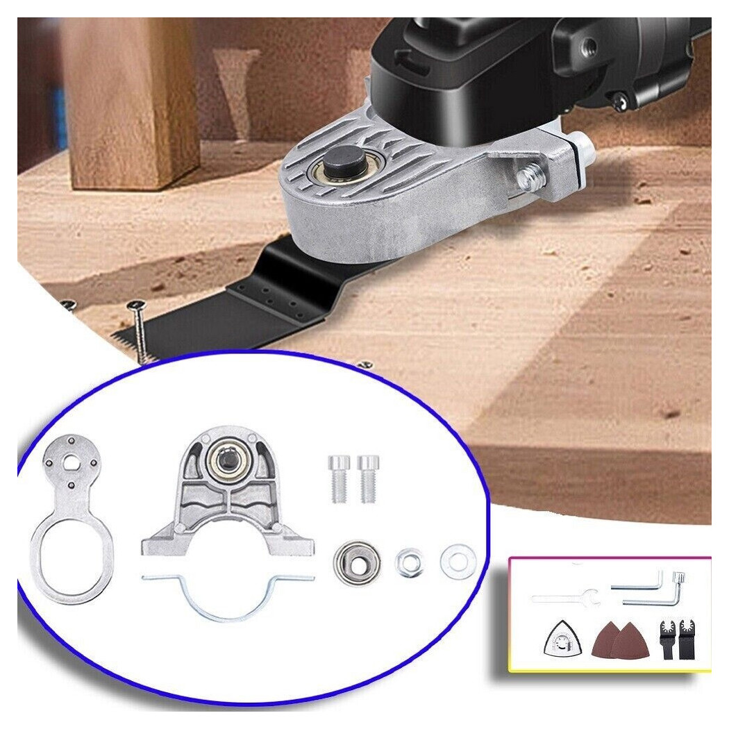foto del prodotto trade shop kit conversione da smerigliatrice flex a utensile oscillante multifunzione 07358 