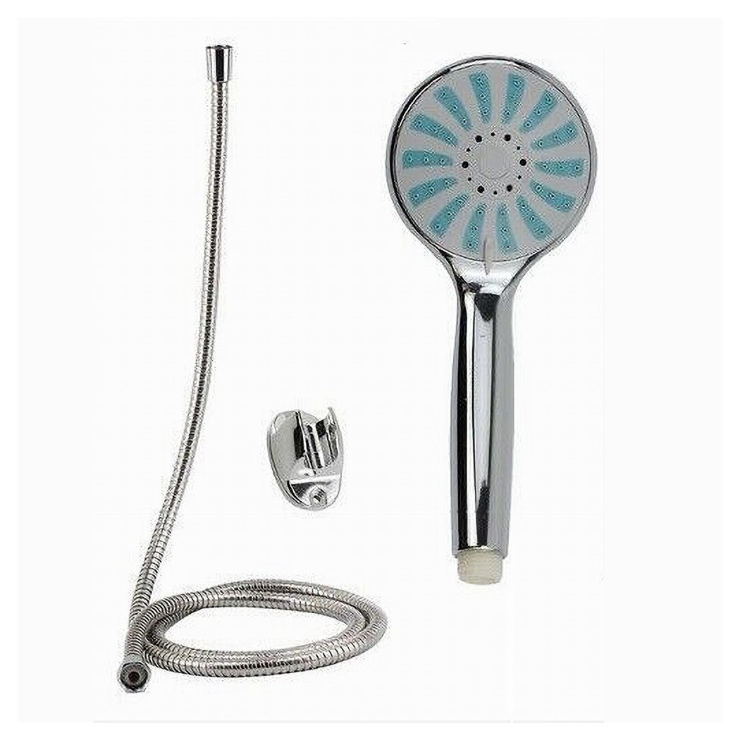 foto del prodotto trade shop kit doccetta multigetto doccino soffione doccia bagno laccio 1,8 mt staffa 69340 