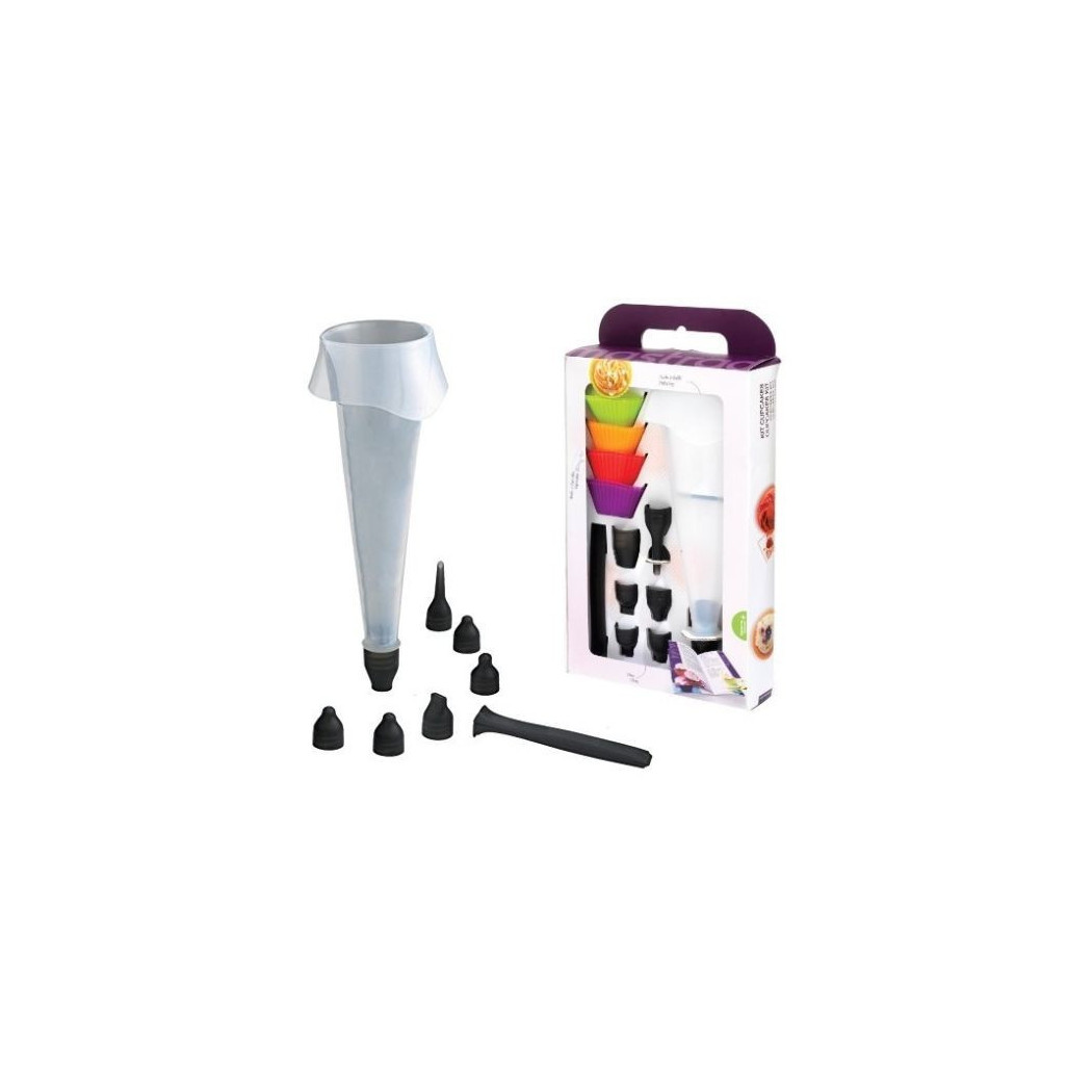foto del prodotto trade shop kit per cupcakes pirottini stampini muffin dolci mastrad paris 