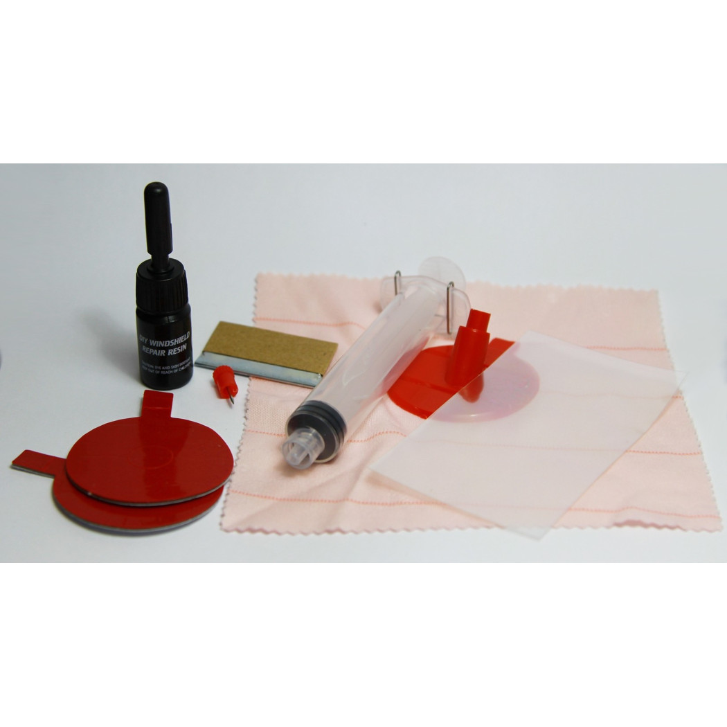 foto del prodotto trade shop kit ripara vetri per riparazione parabrezza vetri auto fai da te maxeed 