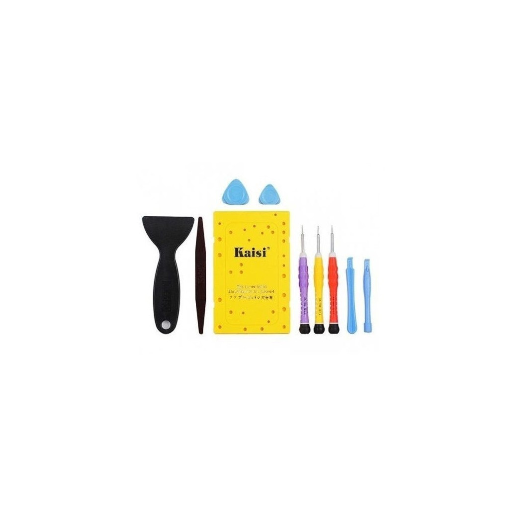 foto del prodotto trade shop kit riparazione per smartphone set 10 pezzi cacciaviti plettri apertura leve 