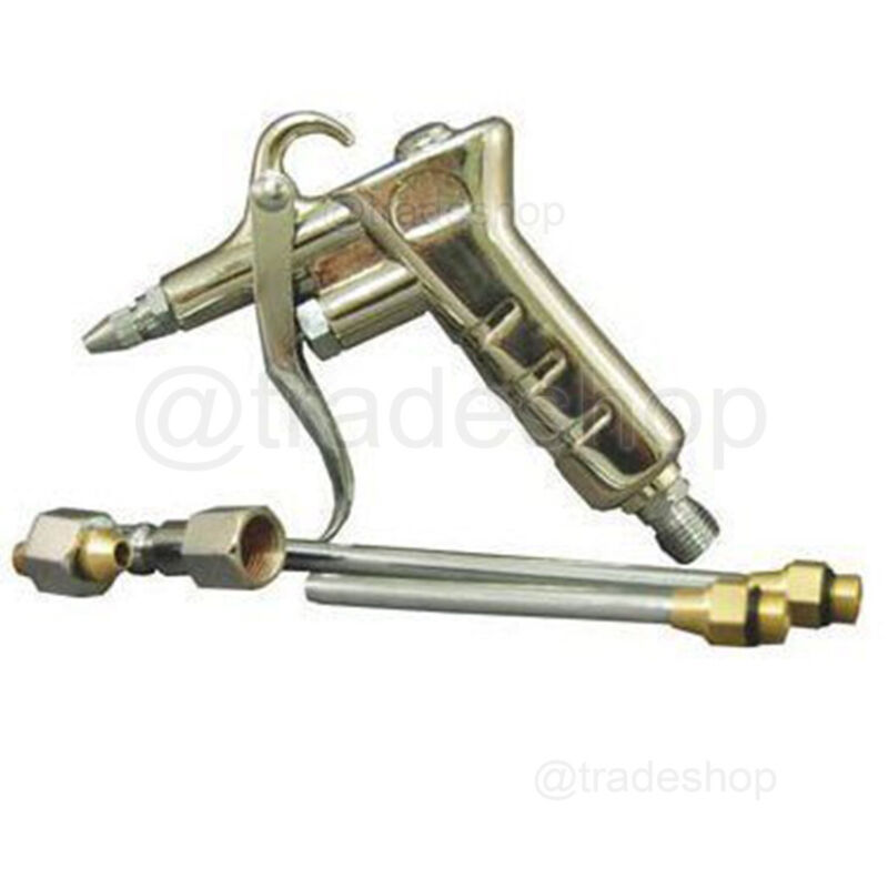 foto del prodotto trade shop kit set pistola per compressore soffiaggio aria con accessori 5 pezzi 