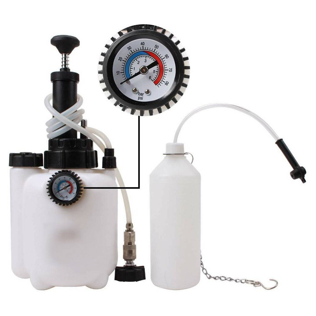 foto del prodotto trade shop kit spurgo freni pompa frizione per auto moto veicoli 3 litri 2 bar 30 psi 