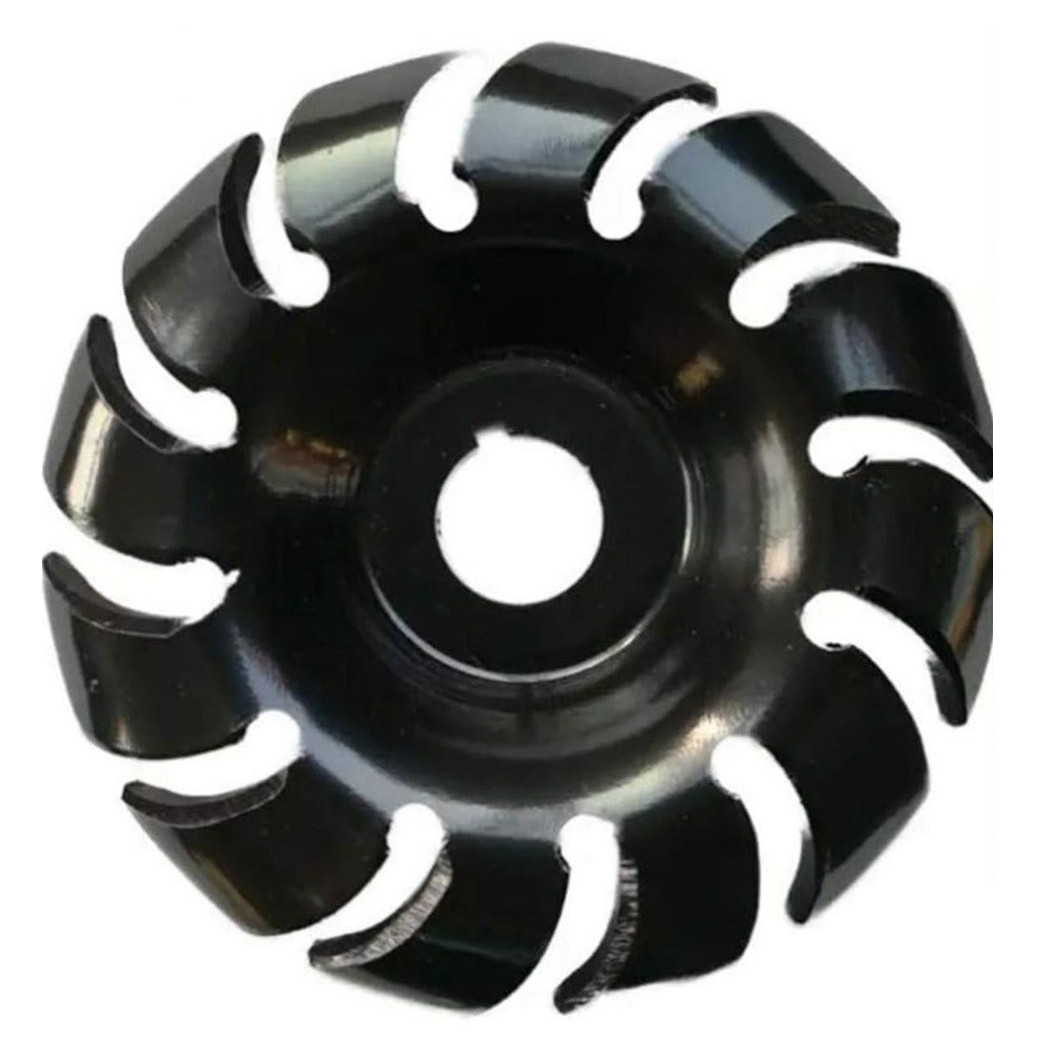 foto del prodotto trade shop lama disco taglio legno 12 denti per smerigliatrice angolare 22.23mm 125mm 07564 