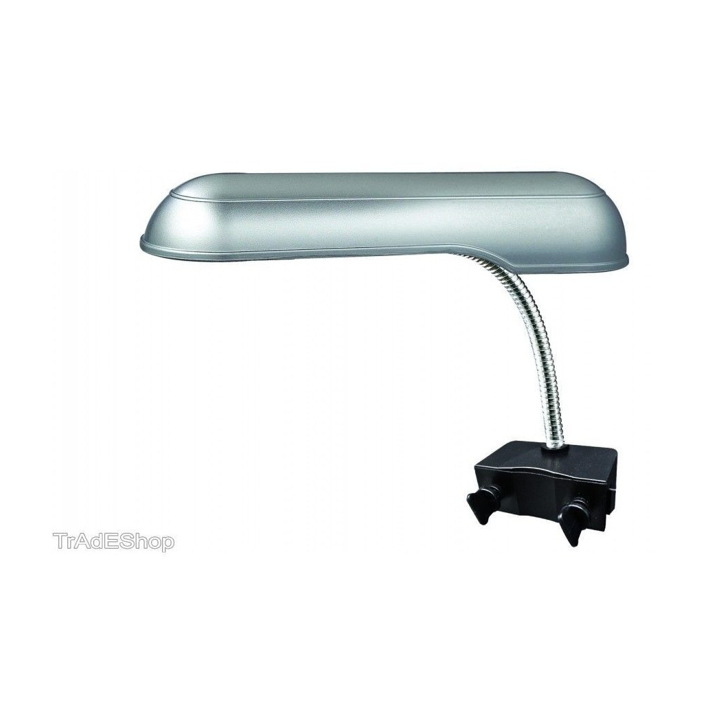 foto del prodotto trade shop lampada alta lluminosit bordo acquario esterna morsa luce pesci bianca 7w xl 7w 