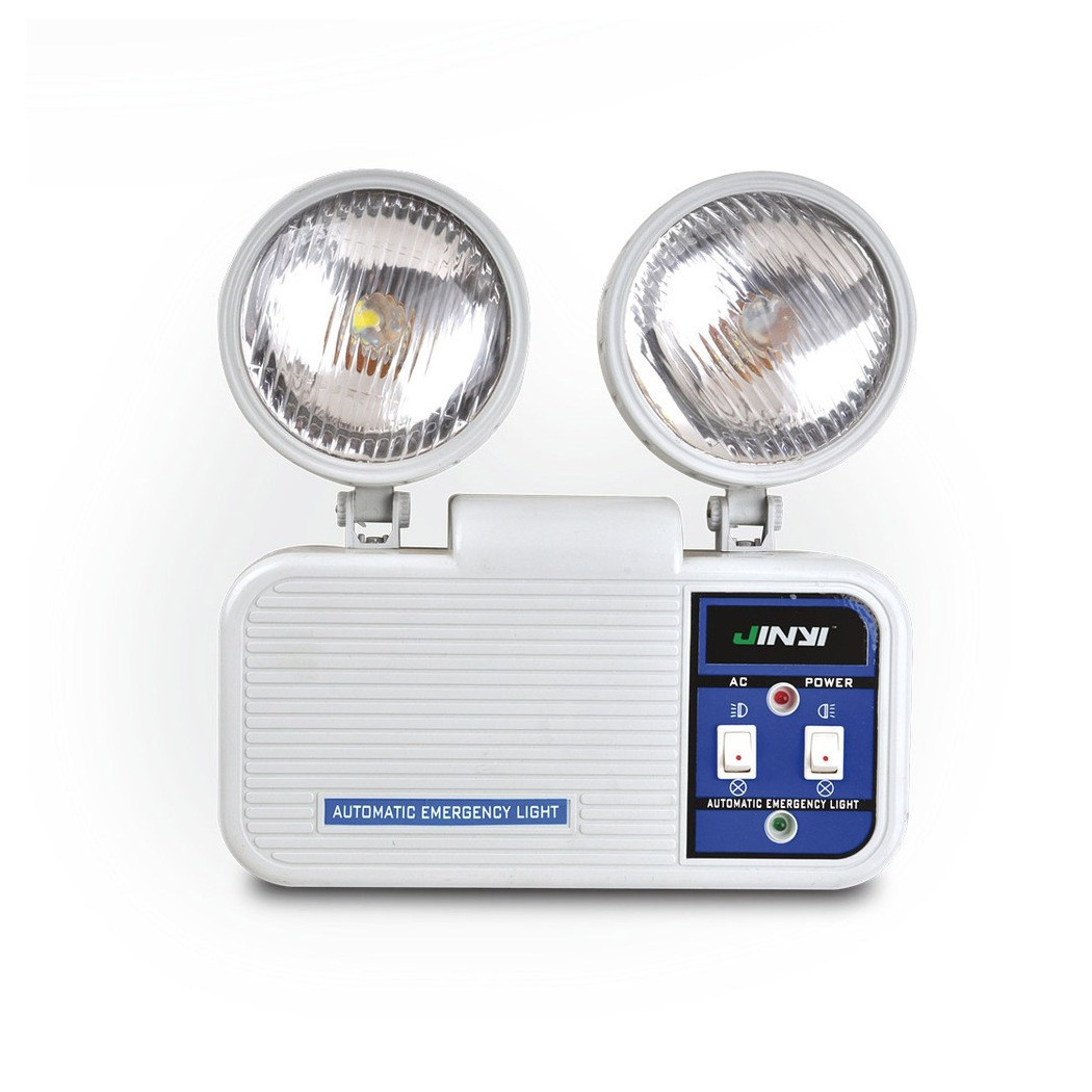 foto del prodotto trade shop lampada emergenza ricaricabile con doppia luce punto luce luci portatile 