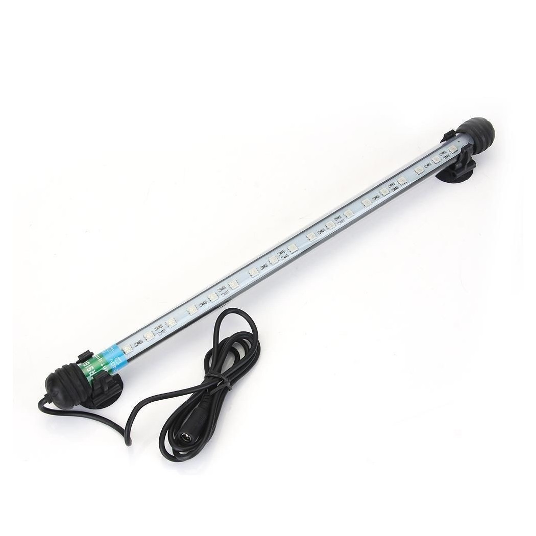 foto del prodotto trade shop lampada immersione led per acquario tubo led t6 dee4 luce pesci bianca 60cm 2.5w 