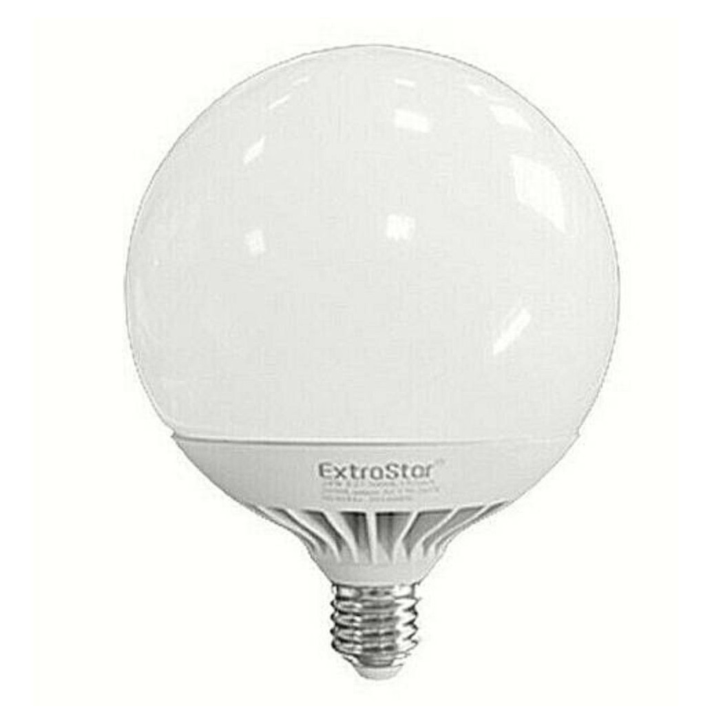 foto del prodotto trade shop lampada lampadina a led e27 24w 2050lm g130w luce calda palla bianca globo 