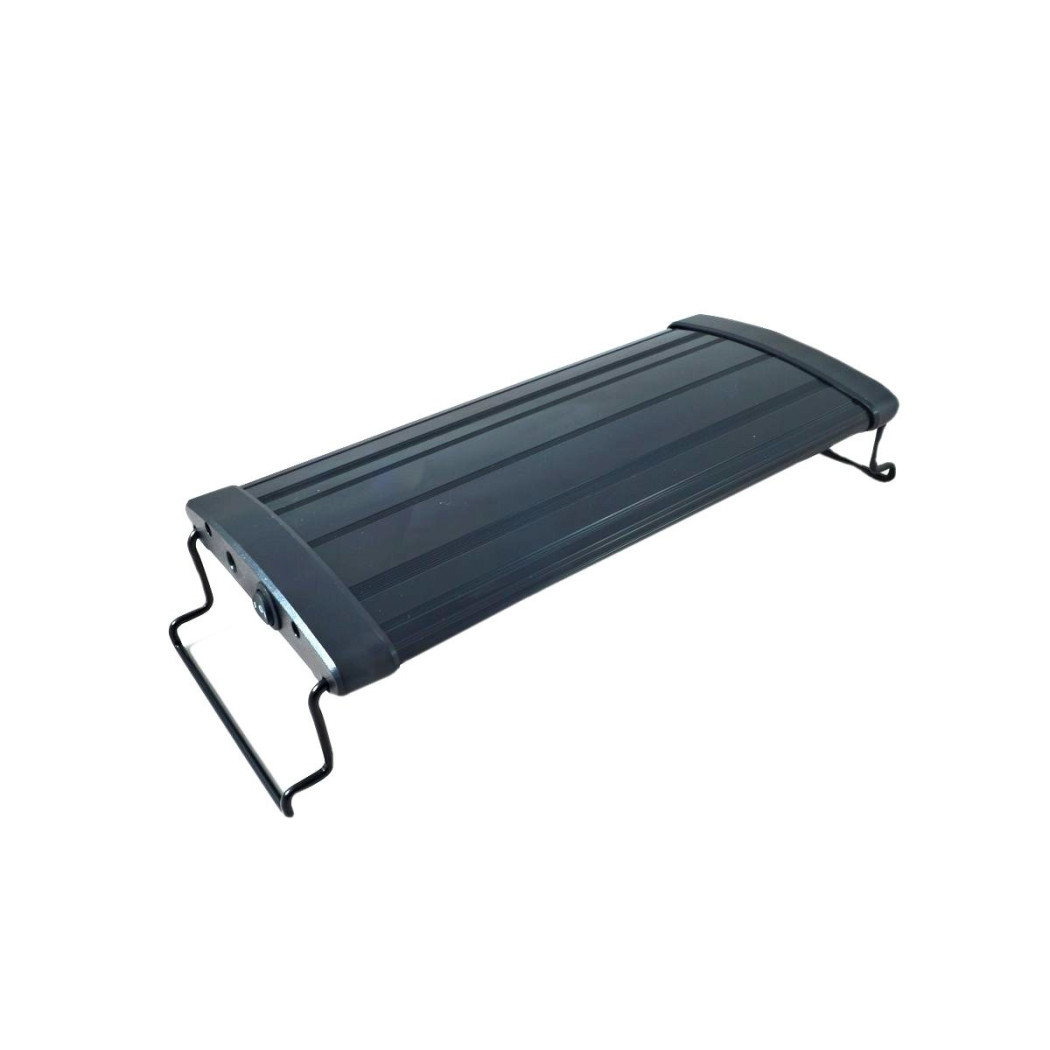 foto del prodotto trade shop lampada plafoniera a led per acquari a bordo vasca regolabile luce bianca blu led600 