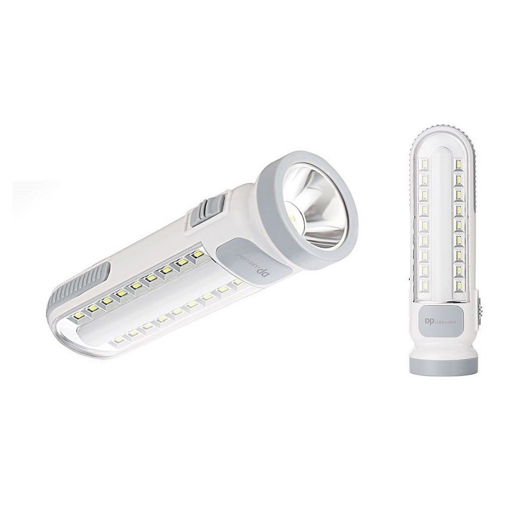 foto del prodotto trade shop lampada portatile ricaricabile torcia led emergenza lavoro garage dp 7102 