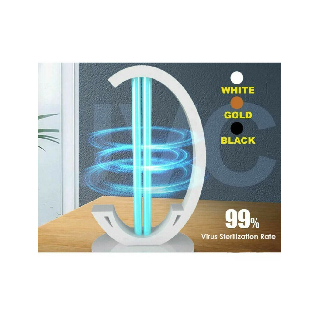 foto del prodotto trade shop lampada uv sterilizzatore luce ultra violetta germicida germi ozono telecomando 