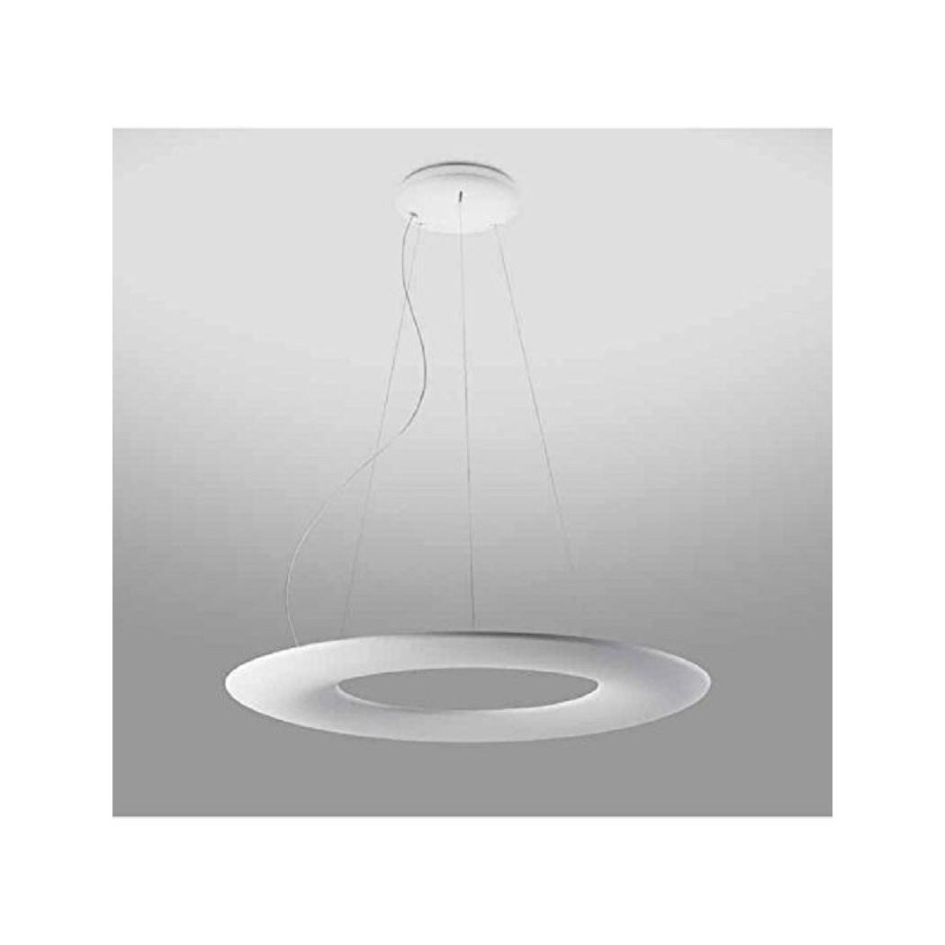 foto del prodotto trade shop lampadario lampada anello luce led soffitto sospensione pendente moderno design 