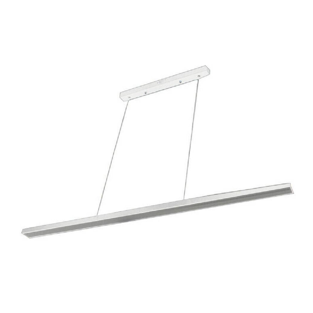foto del prodotto trade shop lampadario soffitto a striscia led 27w moderno lampada luce bianca naturale b02 bianco freddo 