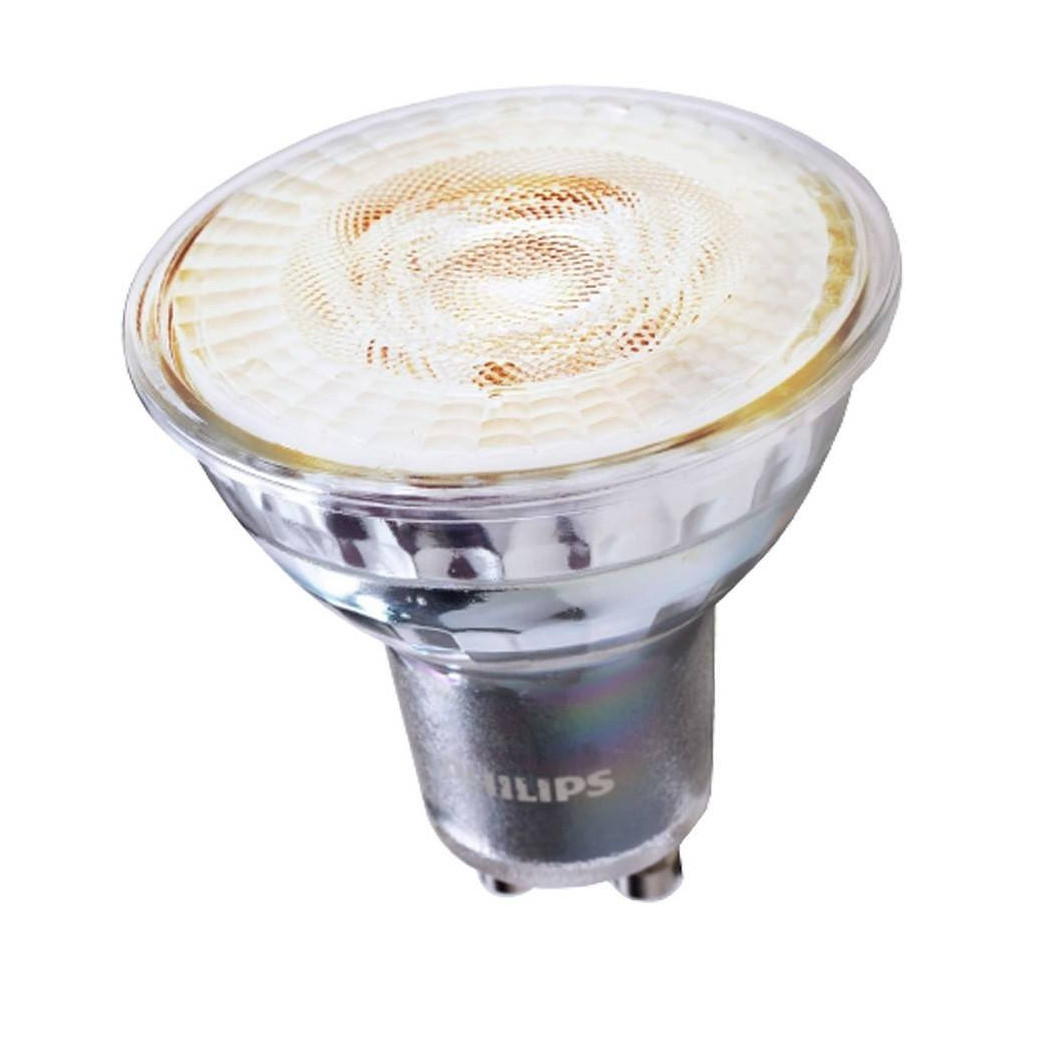 foto del prodotto trade shop lampadina 3.7w faretto spot lampada vetro led gu10 luce calda naturale dimmerabile bianco caldo 