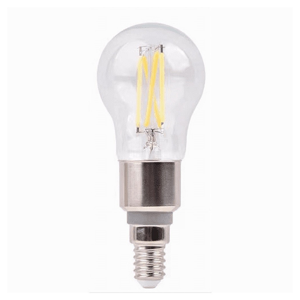 foto del prodotto trade shop lampadina a filamento wi fi g45 4.5w e14 luce a led cct dimmerabile alexa google 