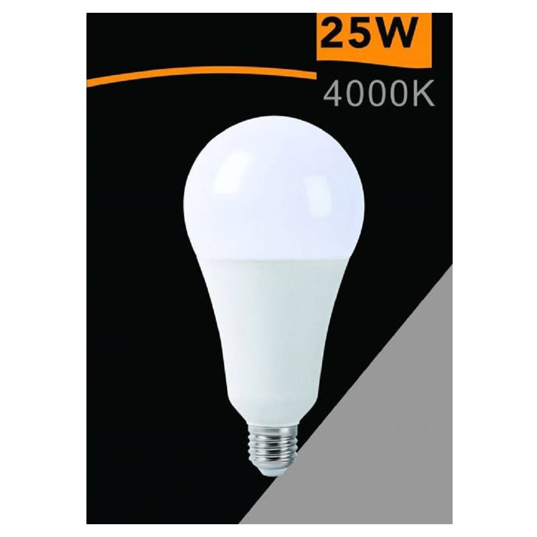 foto del prodotto trade shop lampadina a led 25watt a95 e27 2500lm a sfera luce fredda calda naturale a95 25w bianco naturale 