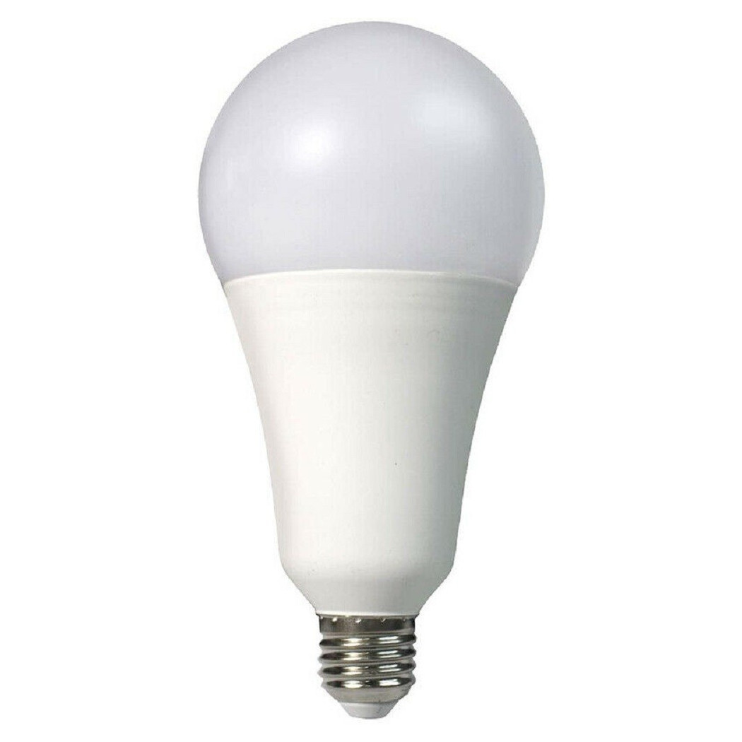 foto del prodotto trade shop lampadina a led 26 w e27 a sfera a110 luce fredda calda naturale lampada a11001 bianco freddo 