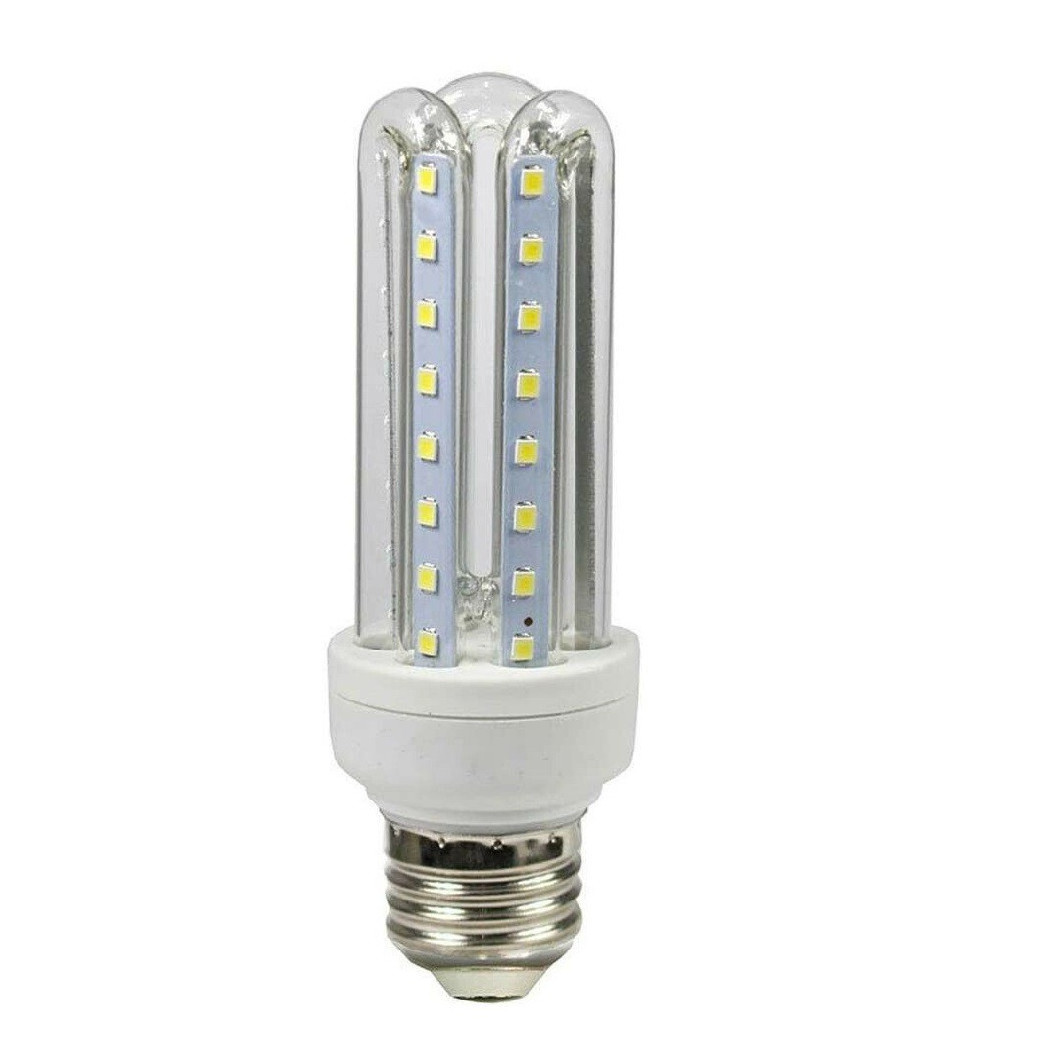 foto del prodotto trade shop lampadina a led e27 18 w lampada tubolare luce calda fredda naturale u 18w bianco freddo 