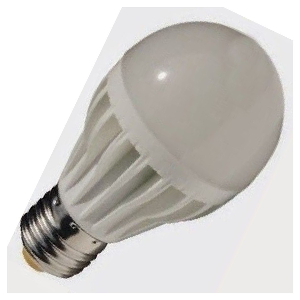 foto del prodotto trade shop lampadina a led globetto sfera con attacco grande e27 da 9w luce bianco freddo 