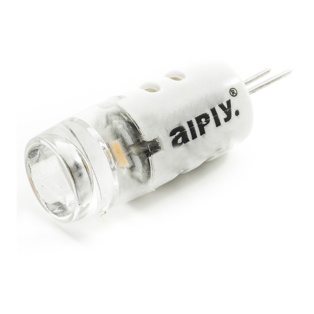 foto del prodotto trade shop lampadina faretto 1.5w led 2 smd 3020 attacco g4 luce bianca fredda calda 12v bianco caldo 