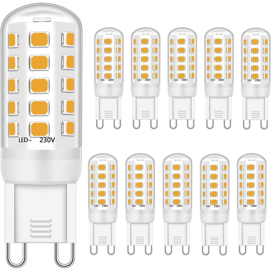 foto del prodotto trade shop lampadina faretto 3.5w led 40 smd 2835 attacco g9 luce bianca fredda calda 220v bianco caldo 