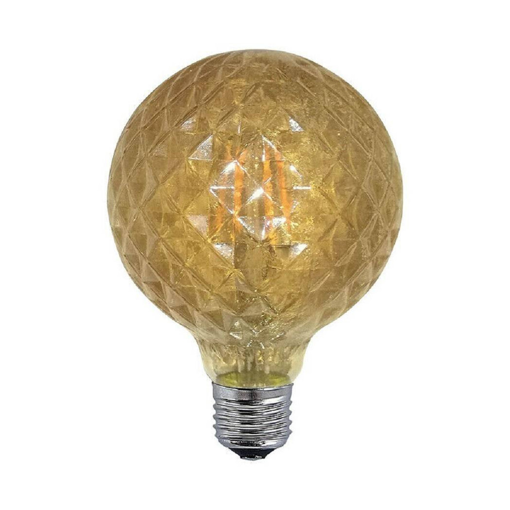 foto del prodotto trade shop lampadina filamento sfera ambra e27 4w stile vintage retro luce decorativa td oc 