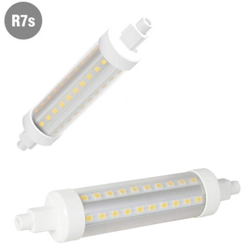 foto del prodotto trade shop lampadina lampada led r7s 118mm led 2835 sostituzione alogena 6500k 8w 360 