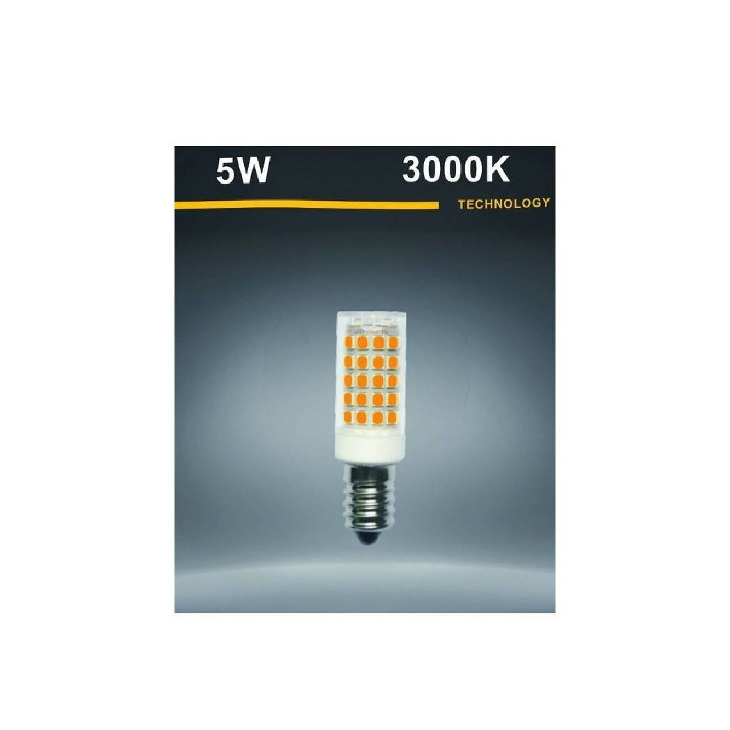 foto del prodotto trade shop lampadina led e14 5 watt toni di luce calda 3000k fredda 6500k naturale 4000k bianco caldo 