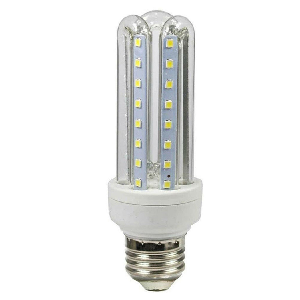 foto del prodotto trade shop lampadina led e27 10 w lampada tubolare luce calda fredda naturale u 10w bianco caldo 