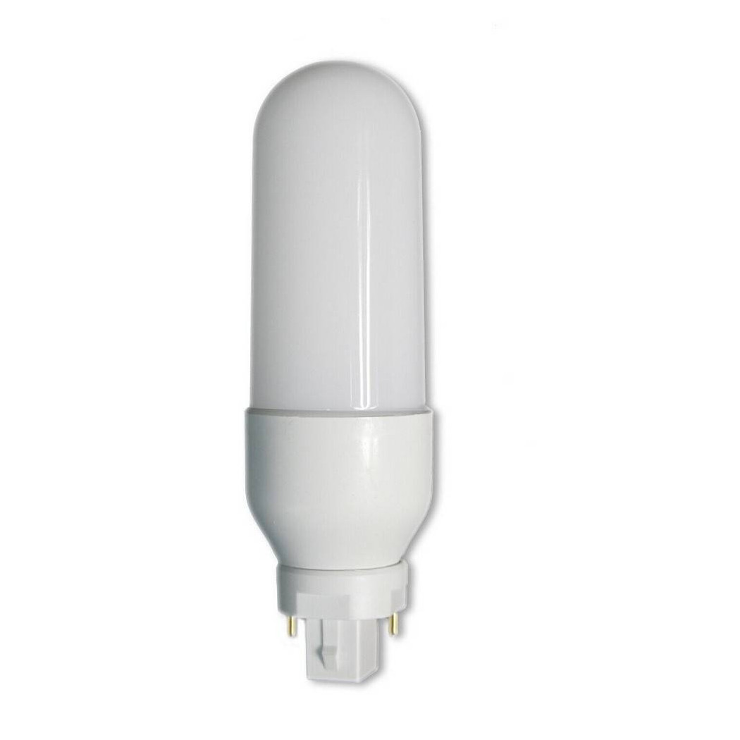 foto del prodotto trade shop lampadina led g24 11 w luce fredda 6500k calda 3000k 4000k 2 pin 220v g24 02 bianco naturale 