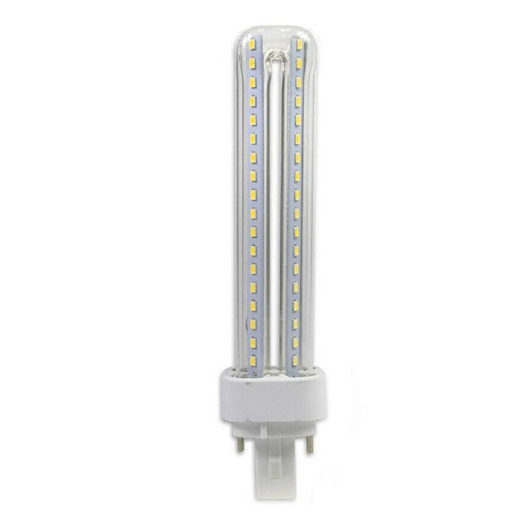 foto del prodotto trade shop lampadina led g24 15 w 2 pin lampada tubolare luce fredda calda naturale g2415w bianco caldo 